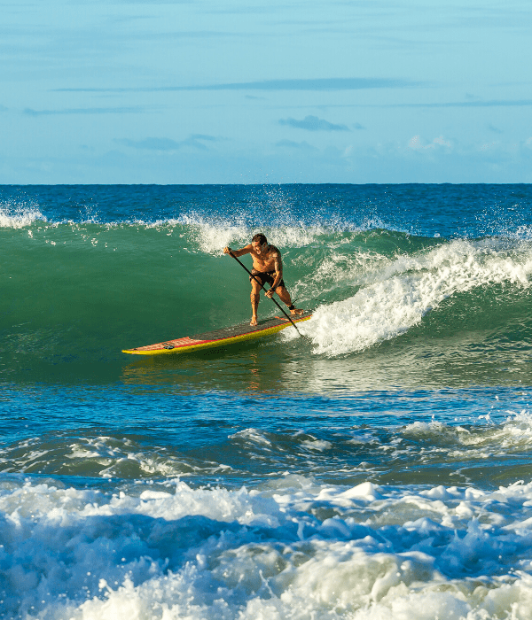 SUP SURFING